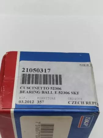 SKF Ball Thrust Bearing Double E 52306