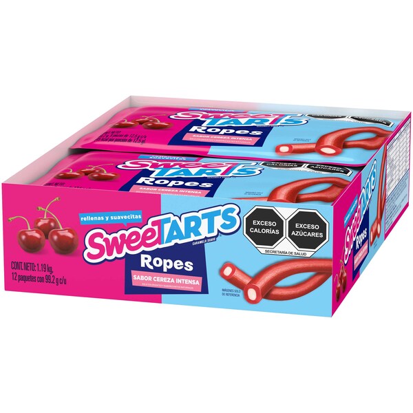 Nestle Sweetart Cherry Punch Rope 3.5 oz., PK48 - 00079200556662U traducido al español es:
Nestle Sweetart Cuerda de Cereza con Punch 3.5 oz., PK48 - 00079200556662U