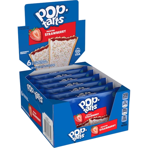Kelloggs Pop-Tarts Frosted Open & Fold Display Strawberry Pastry 2 Count, PK72 - 3800022409

Kelloggs Pop-Tarts Frosted Open & Fold Display Strawberry Pastry 2 Count, PK72 - 3800022409
