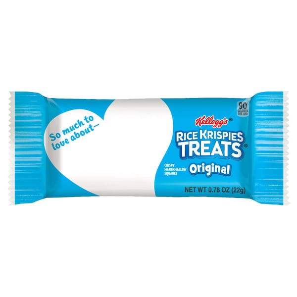 Kellogg's Rice Krispies Original Cuadrado de Tratamiento .78 oz., Paquete de 96 - 3800035056
