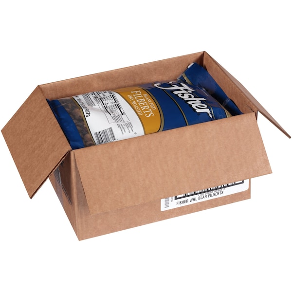 Avellanas enteras tostadas y sin cáscara Fisher Fisher de 32 oz., paquete de 3 - 91661A
