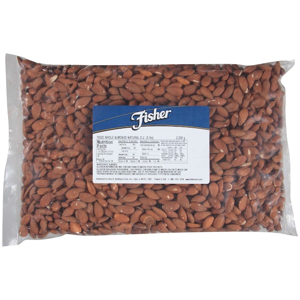 Fisher Fisher Almendra Entera Natural 5lbs - 70520