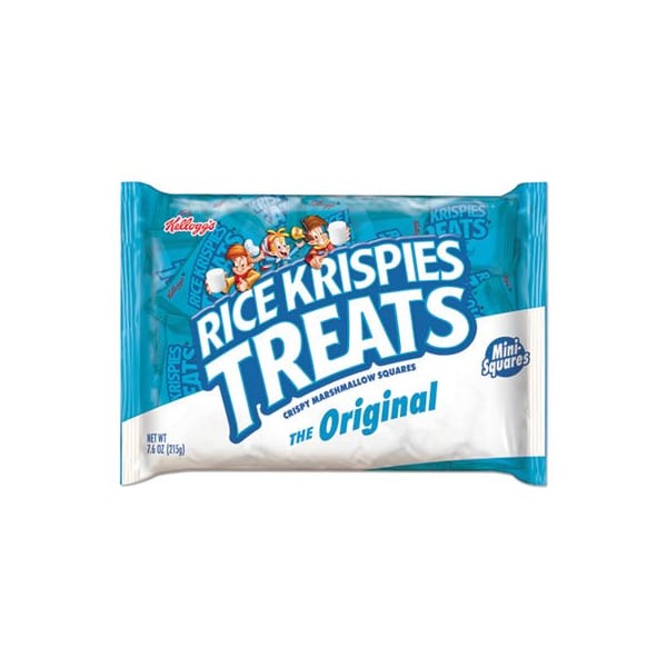 Kellogg's RICE KRISPIES TREATS, MALVAVISCO ORIGINAL, PAQUETE DE 0.78 ONZAS, 60 PIEZAS - 17120