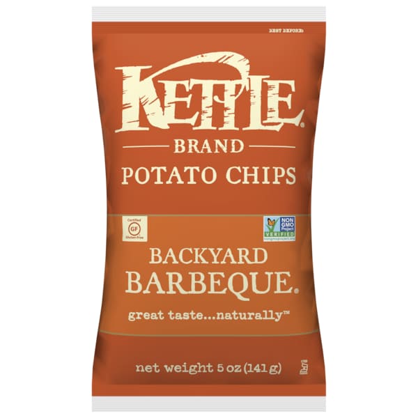 Kettle Foods Papas fritas en rebanadas Kettle Backyard BBQ de 5 oz., 15 bolsas - 800038