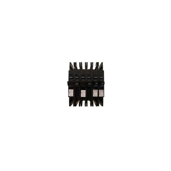 Eaton Miniature Circuit Breakers MCBs Custom DIN Rail Assembly 2P 50/60Hz 1Ph - XBCRA33