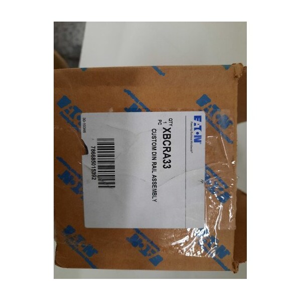 Eaton Miniature Circuit Breakers MCBs Custom DIN Rail Assembly 2P 50/60Hz 1Ph - XBCRA33