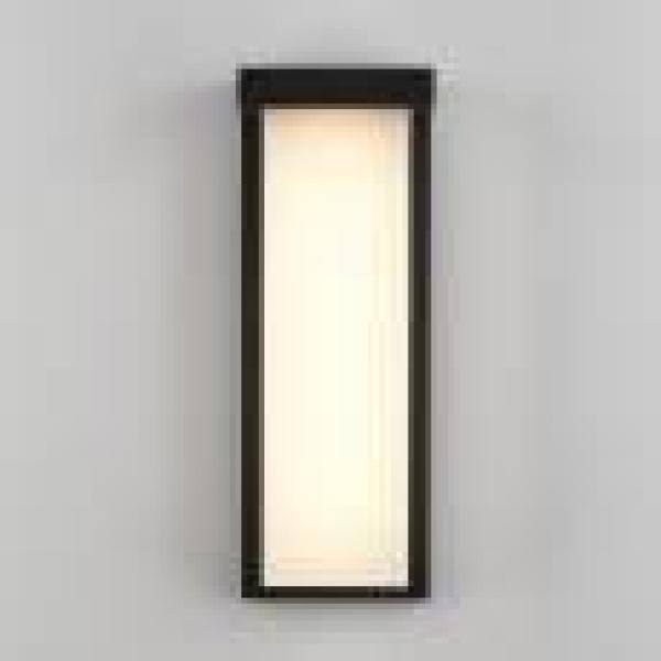 Artika Skeet Negro Moderna Linterna de luz integrada LED para exteriores con cableado duro para garaje y porche - SKT-BL