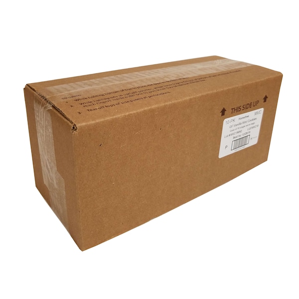Galletas orgánicas Homefree sabor vainilla en miniatura en cajas de agarre y listas para llevar individualmente de 1.1 oz, paquete de 10 - LGFMVC10