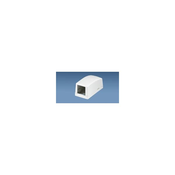 Panduit 1-PORT SURFACE MT BOX UNLOADED, ACCPTS MINI-COM CONN ADHESIVE - 234746