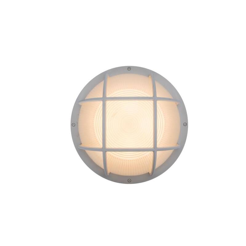 Lámpara de Pared de Embarcadero LUTEC Coastal Jacksonville Blanca con LED Integrado - 6381602331
