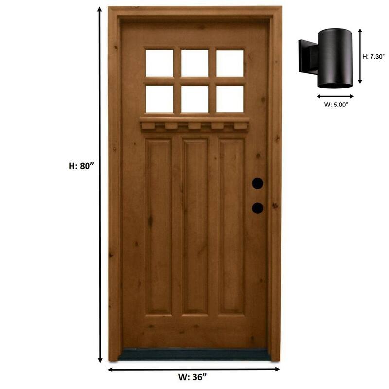 Colección de cilindros de iluminación Progress 5" linterna de pared exterior moderna de polímero negro - P5712-31