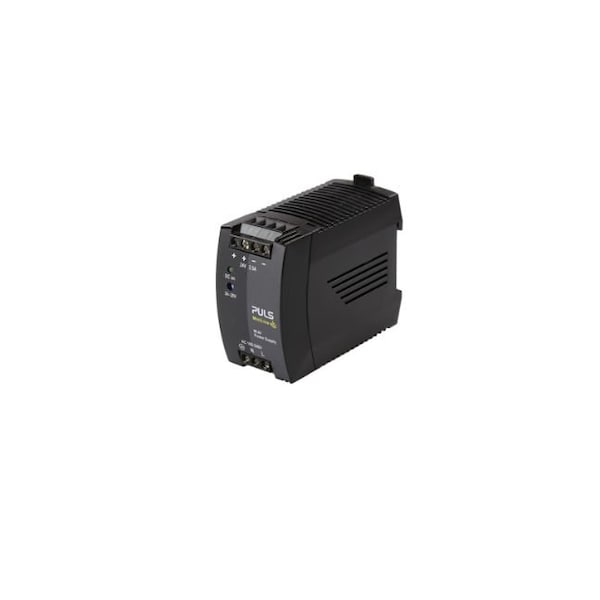 Antaira Power Supply, 100 to 240V AC/88 to 375V DC, 24V DC, 60W, 2.5A, DIN Rail - ML60.242