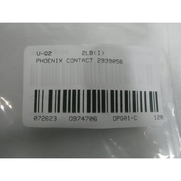 Phoenix Contact Power Supply, 120V AC, 24V DC, 2.5A, DIN Rail - QUINT PS-120AC/24DC/2.5
