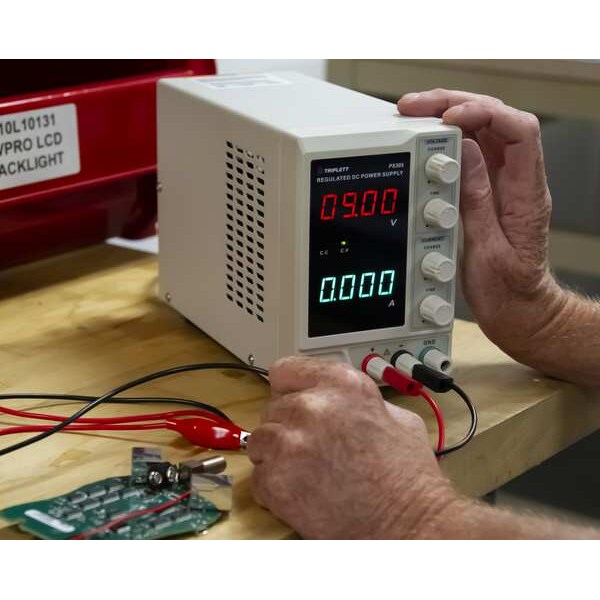 Triplett AC to DC Power Supply, 110/220V AC, 30V DC, 160W, 5A - PS305-NIST