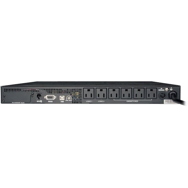 Tripp Lite Smart UPS, 750VA, Line Interactive, Out: 110/115/120V In: 120V AC - Smart750RM1U