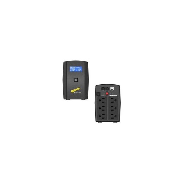 Swe-Tech 3C Vesta Pro 600 UPS VP, 600 VA Volt Amps, Uninterrupted Power Supply, Black - FWT91W1-30600
