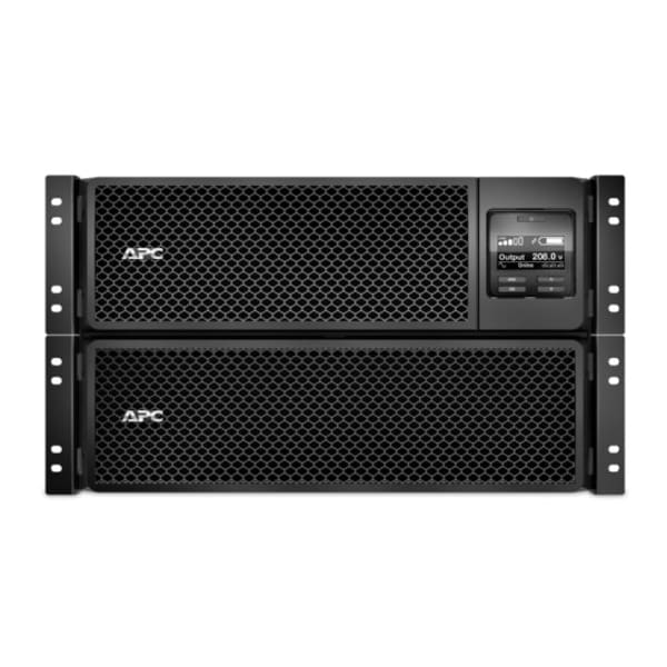 Apc UPS System, 8000VA, Online/Double Conversion, Out: 208/240V AC In: 208/240V AC - SRT8KRMXLT