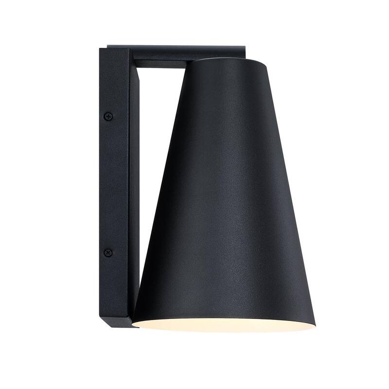 Linterna de candelabro de pared Designers Fountain Cedar Mist Negro Dark Sky para exteriores, con cableado duro y sin focos incluidos - D326M-11EW-BK
