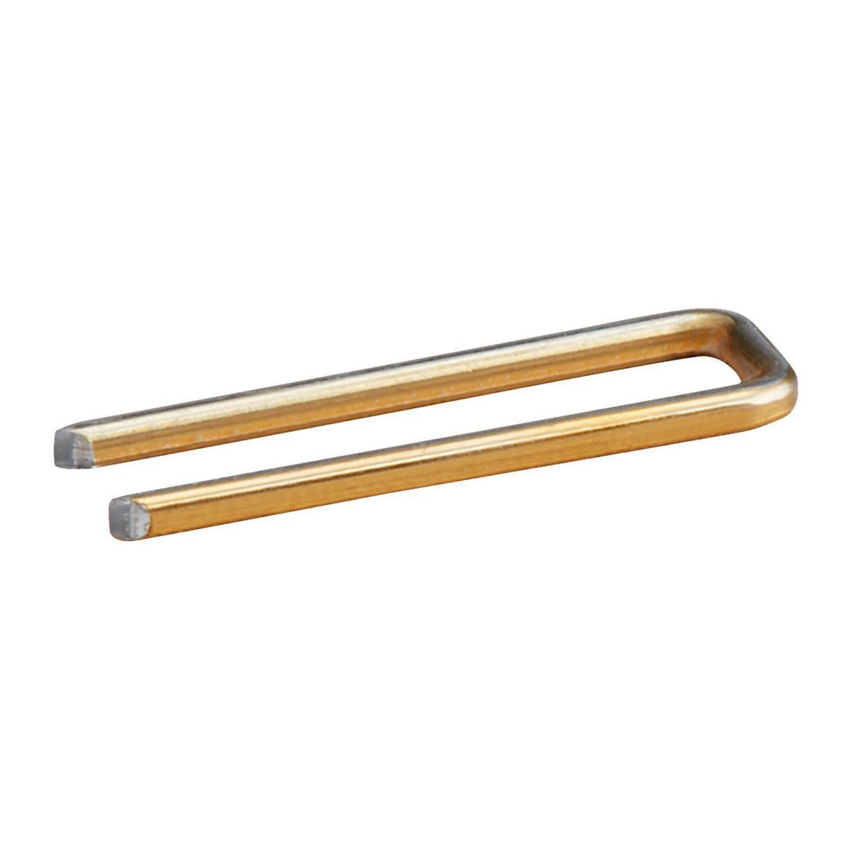 Grapas galvanizadas de 18 GA x 1/4 de pulgada con corona de 3/4 de pulgada, 2500 piezas - 57377