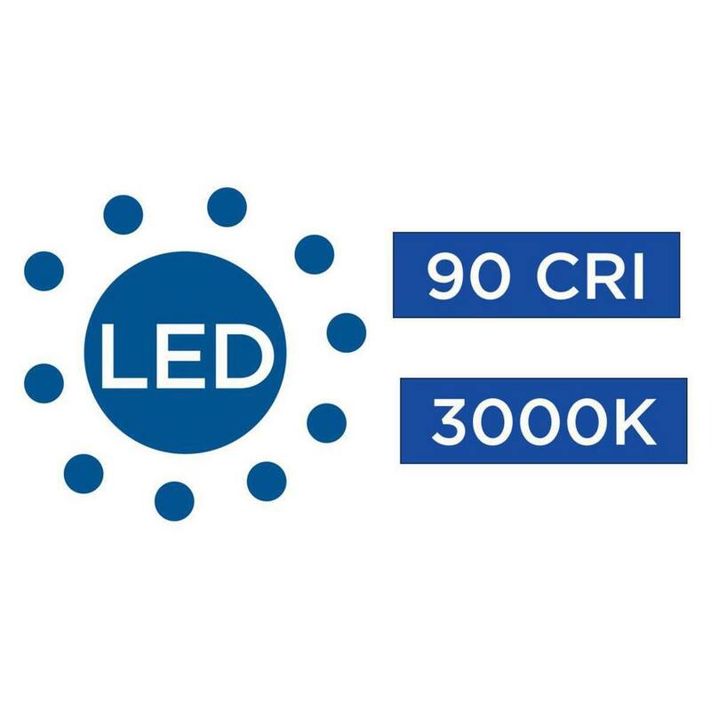 Colección de cilindros de iluminación Progress 5" Negro Linterna de pared LED moderna para exteriores hacia arriba y hacia abajo para entrada y cochera - P5675-31/30K