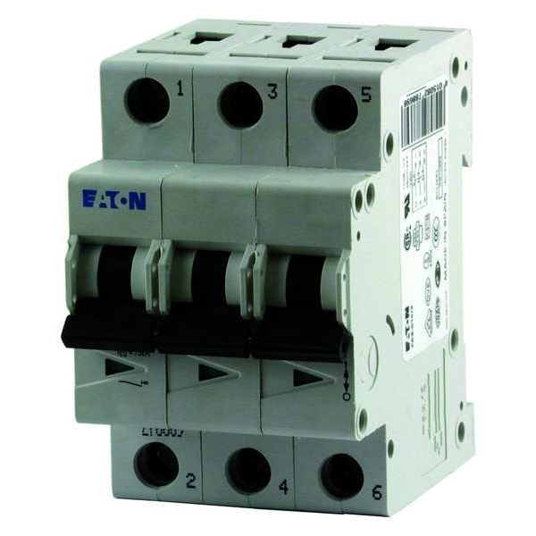 Eaton Circuit Breaker, FAZ Series, 15A, 3 Pole, 277/480V AC, 15kA at 415V AC, C Curve - FAZ-C15/3
