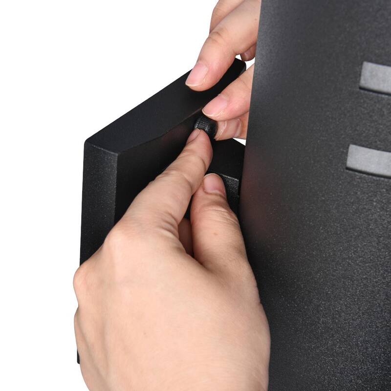 Linterna de pared exterior Kohls de 2 luces en negro mate con sensor de luz - 81010000032778