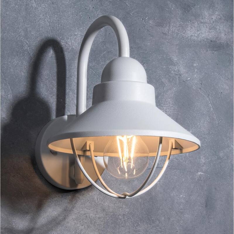 LUTEC Coastal Mystic 1-Light White Outdoor Wall Lantern Sconce - 5282001331

Linterna de pared exterior blanca de un solo foco LUTEC Coastal Mystic - 5282001331.