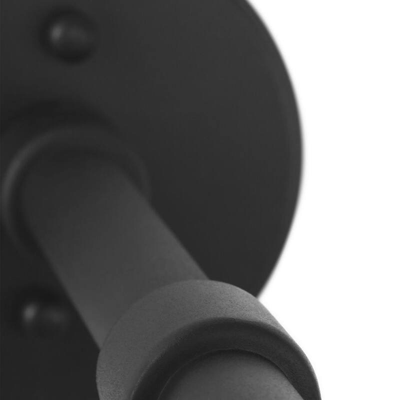 Lámpara de pared para exteriores de granero de iluminación de generación, extra grande de piedra resistente texturizada negra, estilo granja moderna - SLO1211TXB