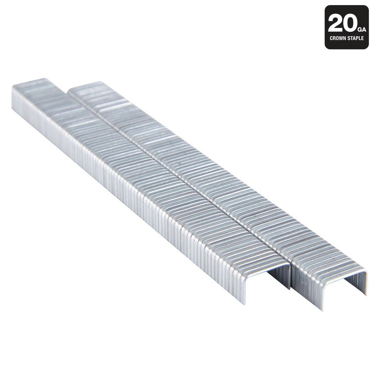 Fastenstrong Grapas galvanizadas de 20 GA, corona de 1/4 de pulgada x 7/16 de pulgada, 5040 piezas - 57381