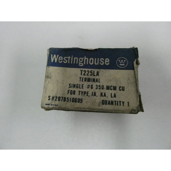 Westinghouse Terminal Lug Circuit Breaker Parts And Accessory - T225LA