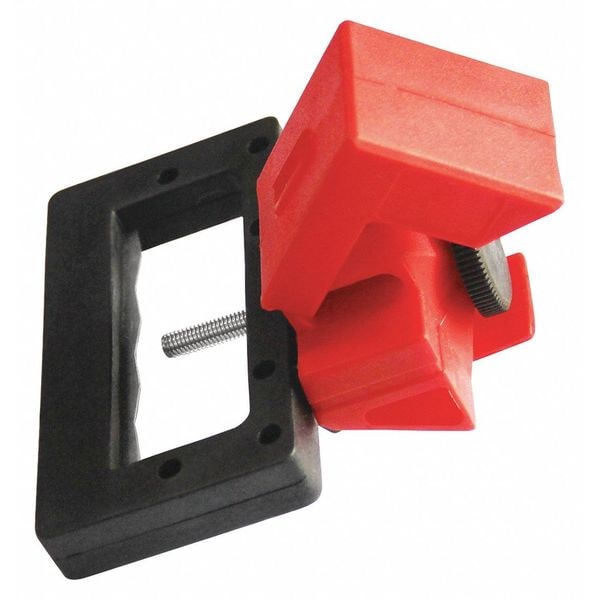 Zoro Select Oversized Breaker Lockout, Breakers 2-1/4 in W x 7/8 in L, 1 Poles - 45MZ70