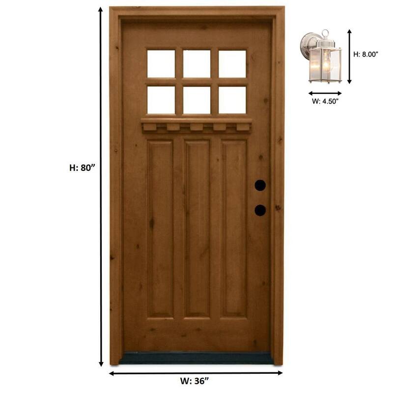 Lámpara de pared tradicional de exterior Progress Lighting de 1 luz en níquel cepillado con vidrio plano transparente - P5607-09