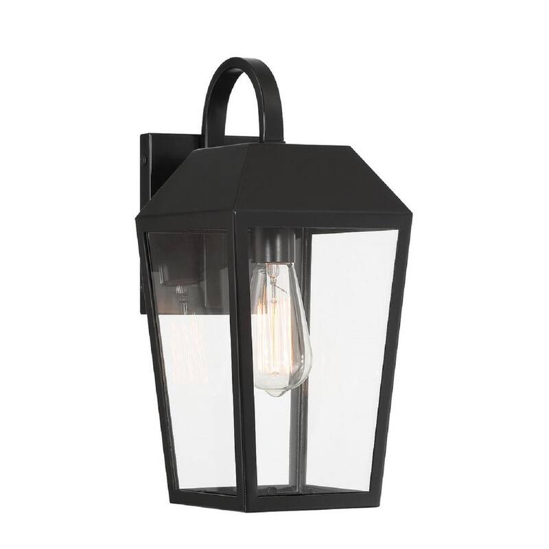 Lámpara de pared resistente para exteriores Easylite Black con cableado incluido - 46133-HBT