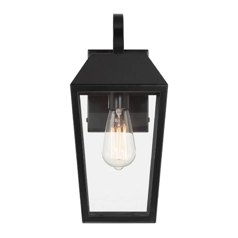 Lámpara de pared resistente para exteriores Easylite Black con cableado incluido - 46133-HBT