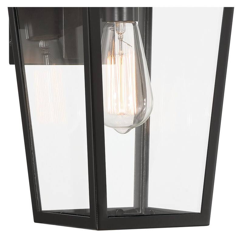 Lámpara de pared resistente para exteriores Easylite Black con cableado incluido - 46133-HBT