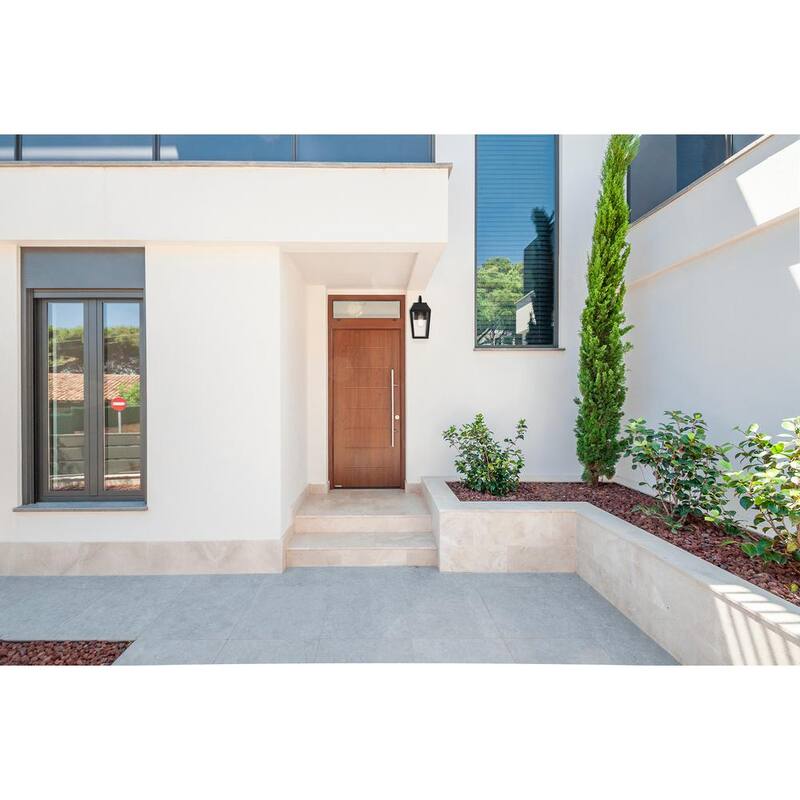 Lámpara de pared resistente para exteriores Easylite Black con cableado incluido - 46133-HBT