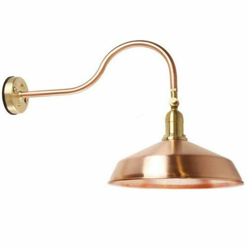 Luminaria de Granero Exterior de Cobre con Cableado Duro de 1 Luz de AQLIGHTING - OGN-925-RCP