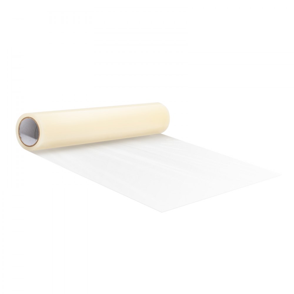 VEVOR Carpet Protection Film, 24" x 50' Floor and Surface Shield with Self Adhesive Backing & Easy Installation, Polyethylene Adhesive Car Mat Protector Roll for Construction & Renovation - JYXBHMTM24YCPZ7JDV0