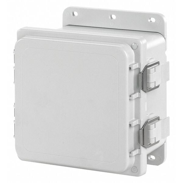 Nvent Hoffman Non-Glass Filed Polyester Electrical Enclosures, 16.02 in H, 8.35 in D, 14 in W, NEMA 4X - A16148PHC