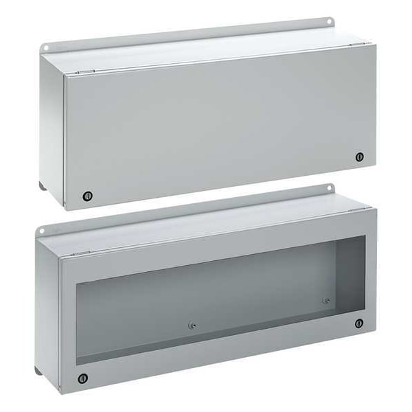 Nvent Hoffman Mild Steel Electrical Enclosures, 9.06 in H, 6.10 in D, 18 in W, NEMA 4, 12, Hinged - LHC234616