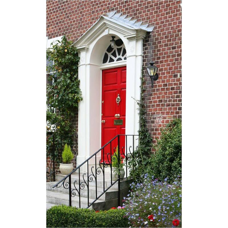 Luz de pared exterior estilo lámpara de carruaje de acero negro mate Westinghouse de 1 luz con paneles de vidrio transparente - 6698300