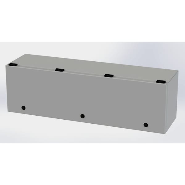 Saginaw Control & Engineering Carbon Steel Electrical Enclosures, 9 in H, 8 in D, 30 in W, NEMA 3R, 4, 12, 13, Hinged - SCE-L9308ELJ