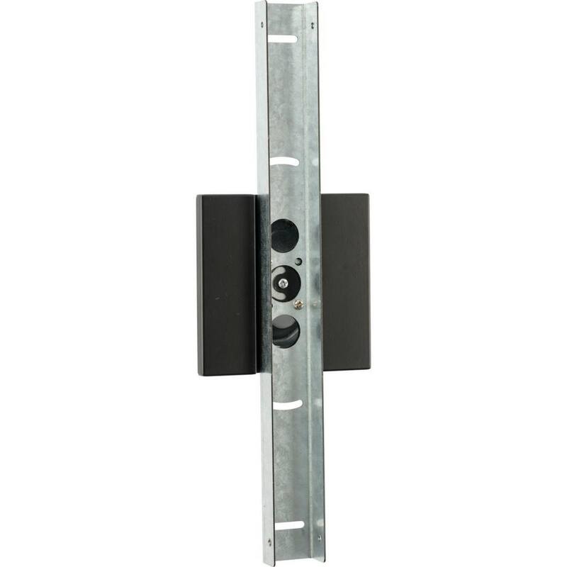 Luminaria de pared para exteriores de LED en color negro mate contemporáneo con conexión fija mediana de Progress Lighting - P560367-31M-CS