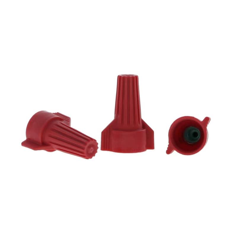 Conectores de alambre rojo IDEAL WingTwist (paquete de 500) - WT52-500B