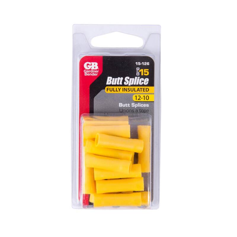 Gardner Bender 12 - 10 AWG Empalmes de Cables en Amarillo (paquete de 15) - 15-126