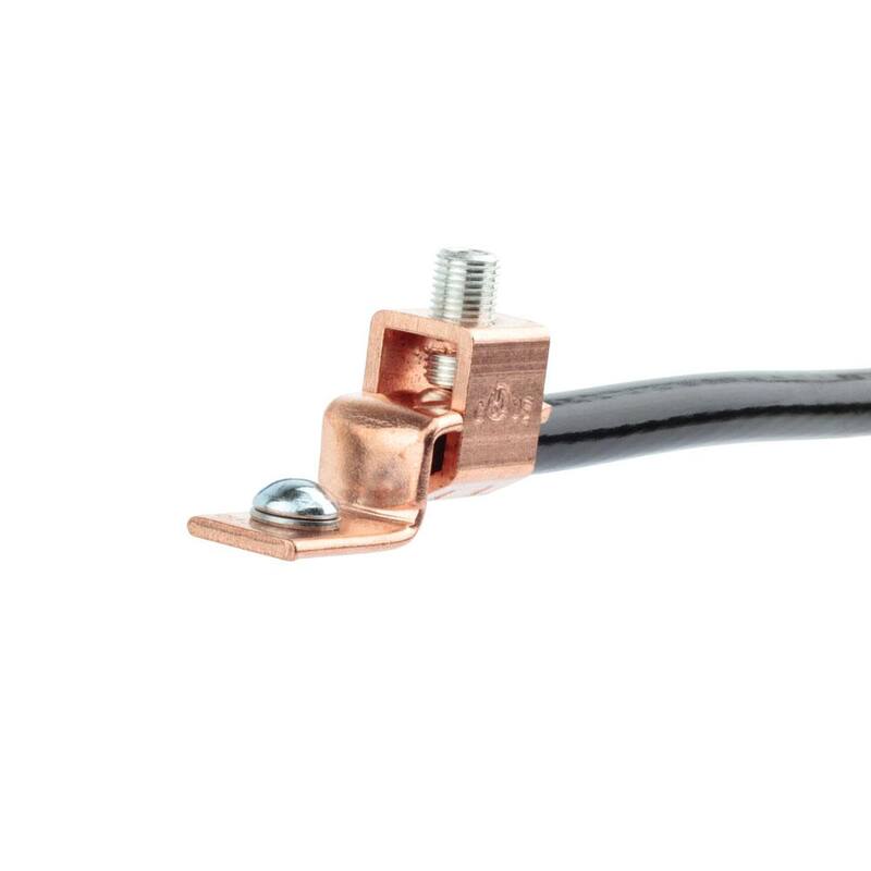 Terminal mecánico de cobre desplazado de 8-2 AWG para uso comercial (paquete de 2) - G21003