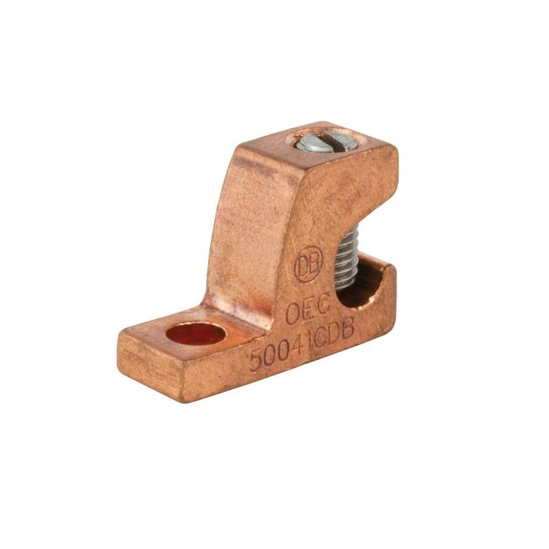 Conector de compresión de cobre de 14-4 AWG para uso comercial - G50041CDB
