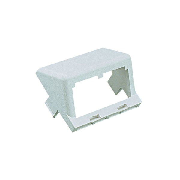 Panduit Modular Insert, 1.34 in. H x 1.56 in. W x 0.71 in. L, ABS, 10 PK - CHS2IW-X
