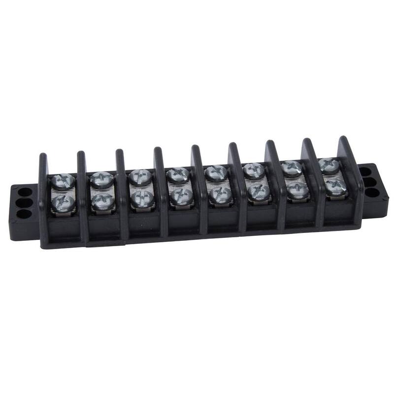 Gardner Bender Bloque de terminales de 8 circuitos de 22-10 AWG (1 paquete) - GTB-408