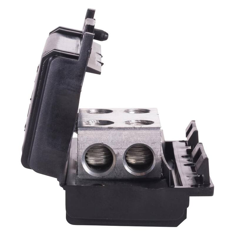 Desconectado 14 - 2 AWG Gel Tap Splice Kit con Conector, Negro - ESGTS-2